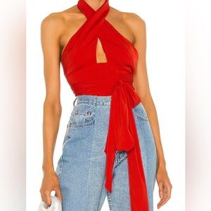 Superdown Jennifer wrap top
